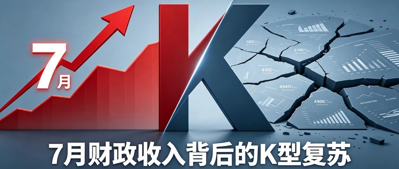 7月财政收入背后的 K 型增长：谁在贡献增量税收？