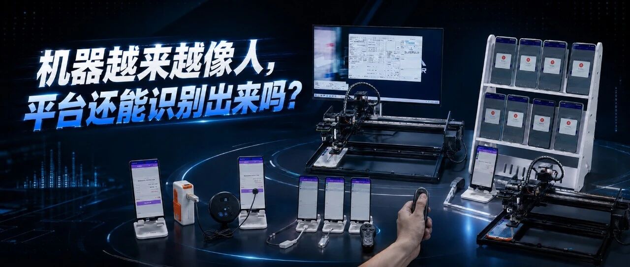 机器越来越像人，平台还能识别出来吗？我们用8台设备做了一次实验