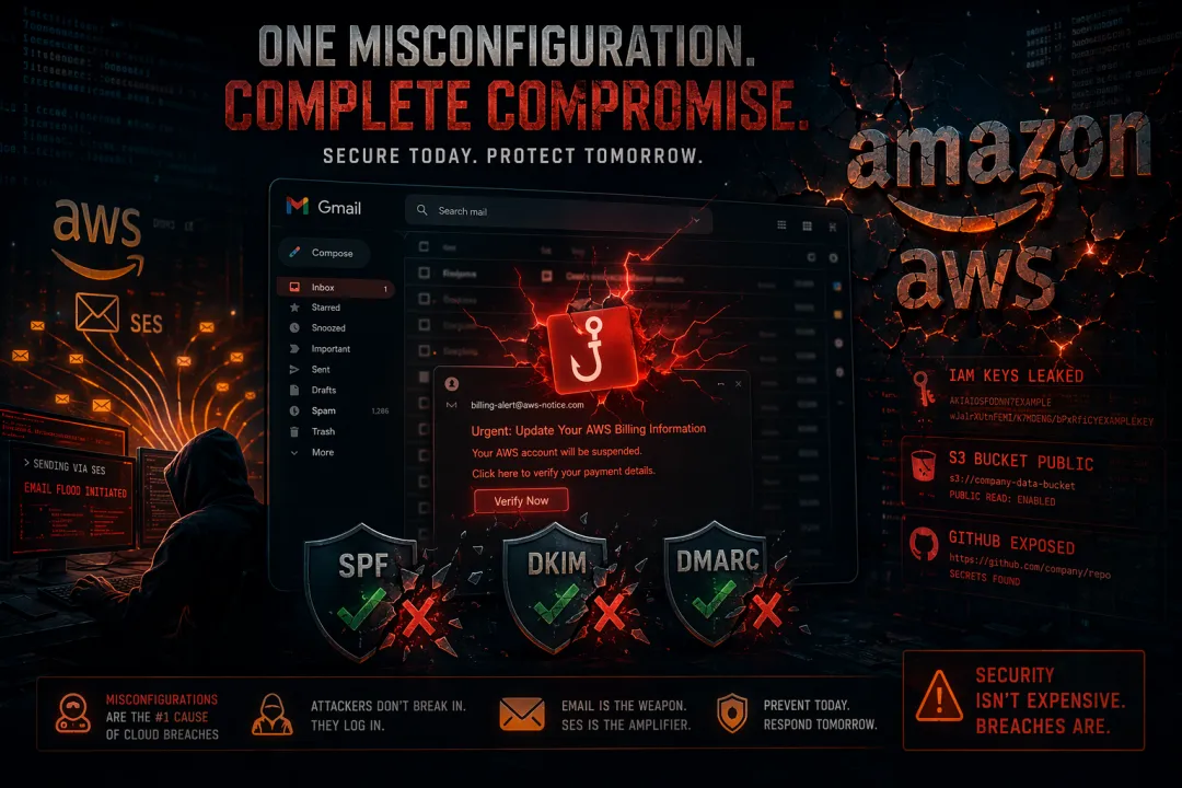 Amazon SES 钓鱼攻击封面