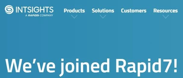 Rapid7最新动向：收购IntSights