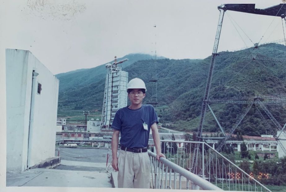 袁老师参加长征三号乙相关工作